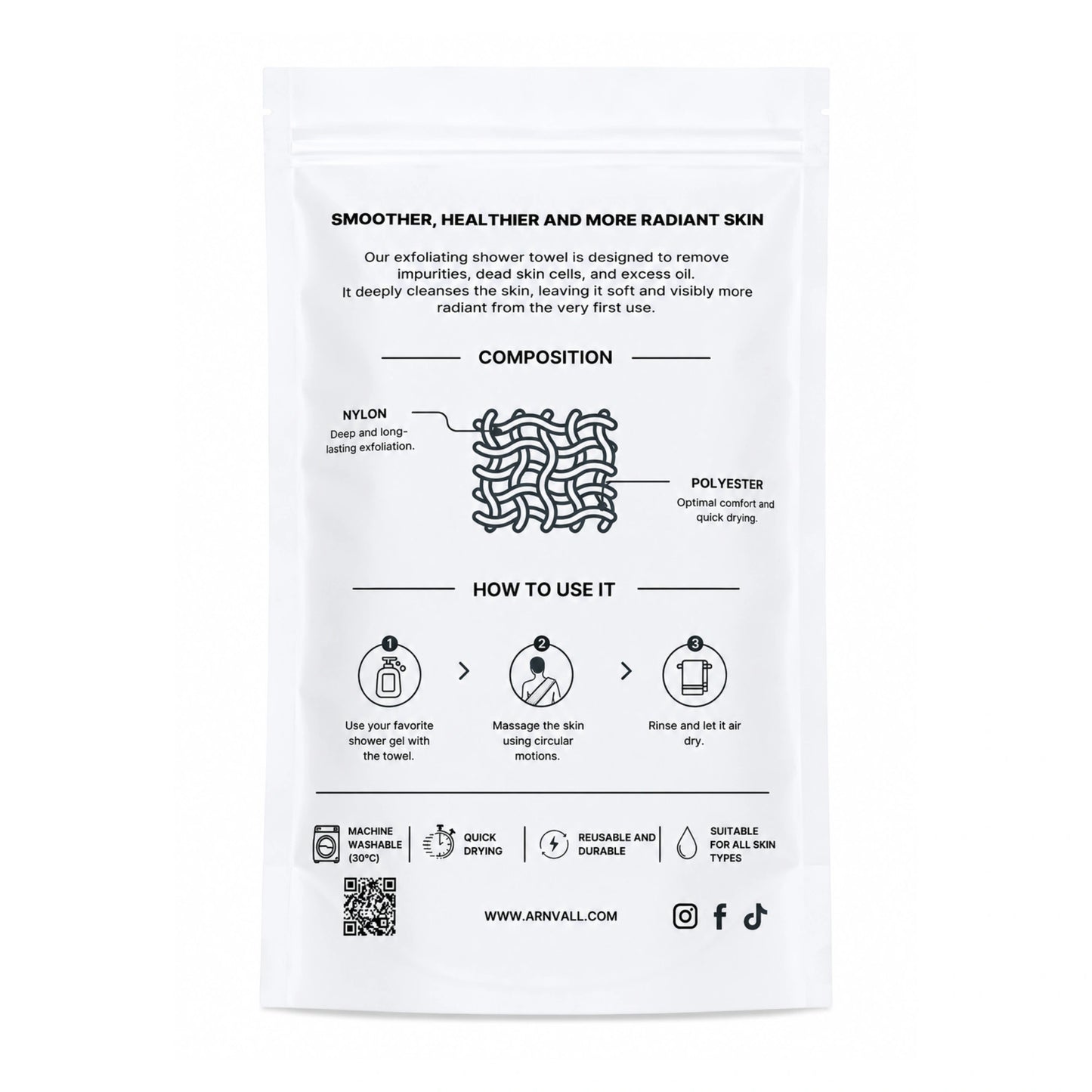 Toalla Exfoliante Arnvall