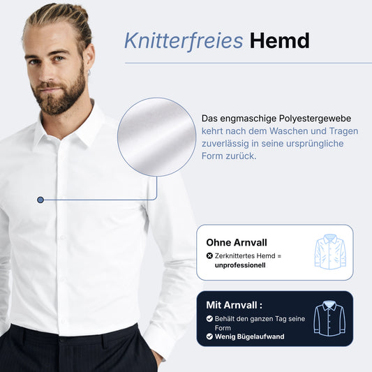 Knitterfreies Arnvall Hemd