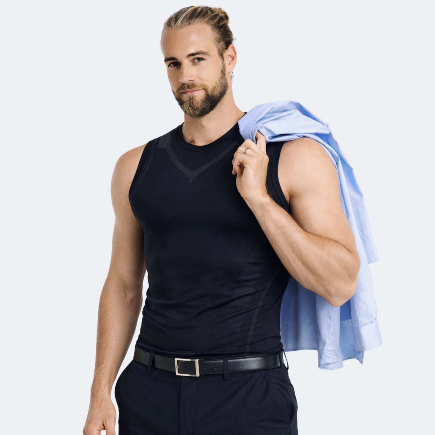 Arnvall Kompressions-Tanktop | Schwarz