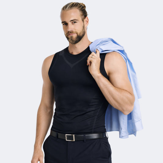 Arnvall Kompressions-Tanktop | Schwarz