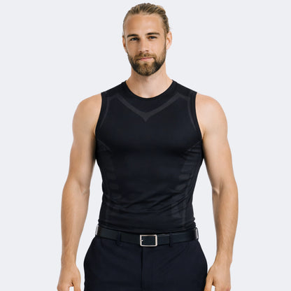 Arnvall Kompressions-Tanktop | Schwarz