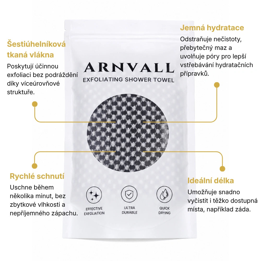 Exfoliační ručník Arnvall